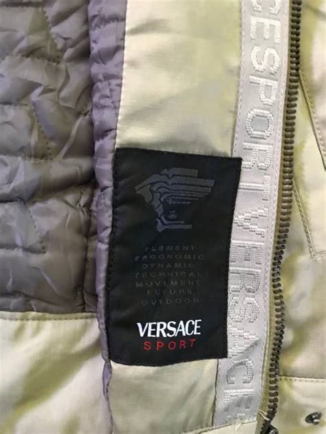 vintage gianni versace sport jacket|vintage Gianni Versace label.